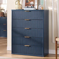 LEYAOYAO Fluted 5 Drawers Dresser by LEYAOYAO-Findtheshiningpointofyourideallife%EF%BC%81