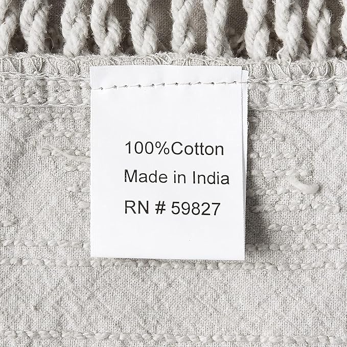 Beatrice Home Fashions Medallion Chenille Bedspread - Image 4