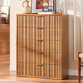 LEYAOYAO Fluted 5 Drawers Dresser by LEYAOYAO-Findtheshiningpointofyourideallife%EF%BC%81