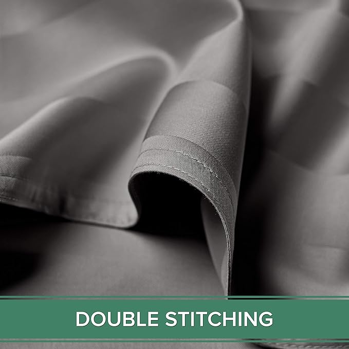 Pure Bamboo Twin Sheets, Genuine 100% Organic Viscose Derived from Bamboo Bed - Image 6