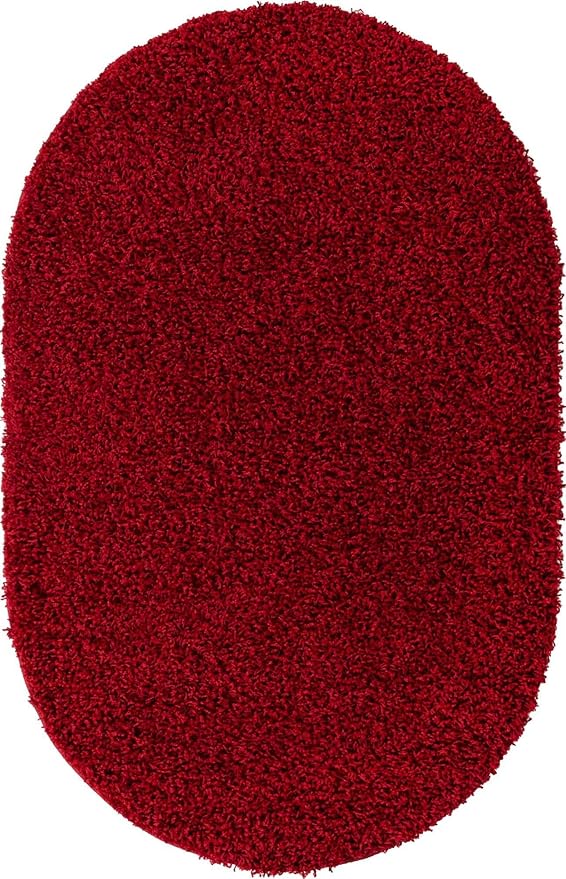 Unique Loom Solid Shag Collection Area Rug - Image 10