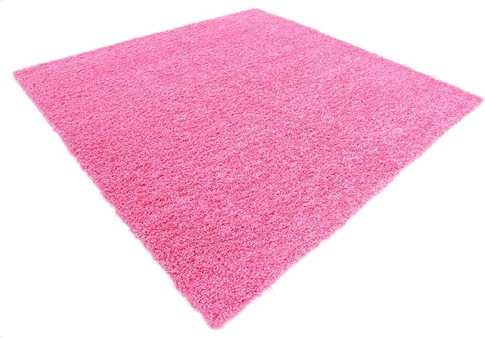 Unique Loom Solid Shag Collection Area Rug - Image 5