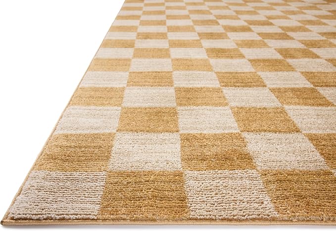 Loloi Chris Loves Julia Calvin Collection CLV-01 Apricot/Ivory 2'-3" x 3'-10" - Image 5