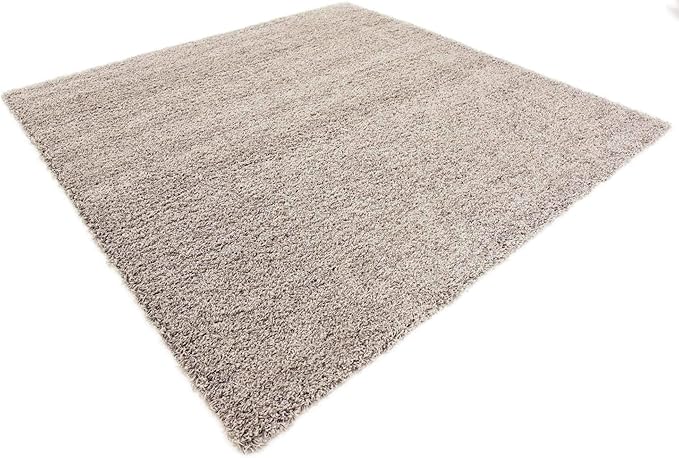 Unique Loom Solid Shag Collection Area Rug - Image 5
