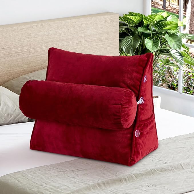 Cheer Collection Reading Wedge Pillow by CheerCollection