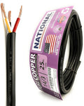 NATIONAL Wire & Cable – 14 AWG 3-Conductor Premium Copper Wire, 25 ft, Stranded by NATIONALWireCable