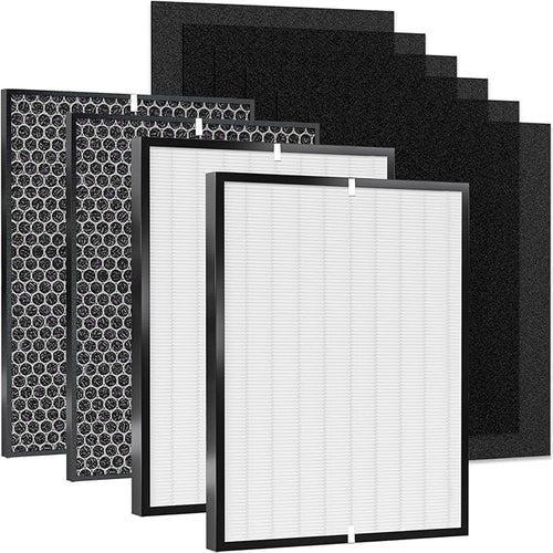 10-Pack 3000 Replacement Filters Compatible AD3000 Air Purifi-er, 3000Pro Air by Amboseli