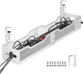 Under Desk Cable Management Tray 24.8", Quszmd Cable Organizer No Drill by CableManagement