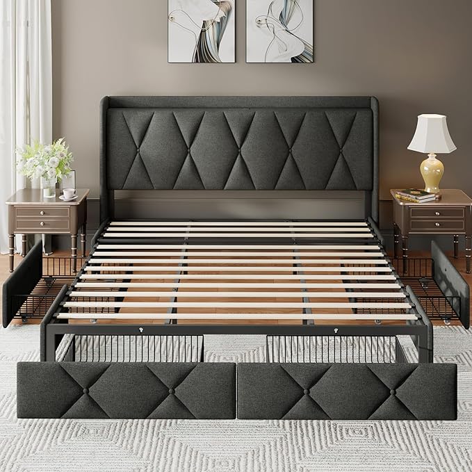 Feonase King Size Bed Frame - Image 8