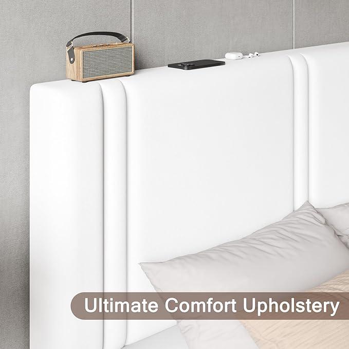 Upholstered King Size Bed Frame - Image 5