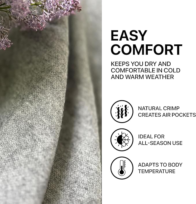 New Zealand Virgin Wool Throw Blanket, Indoor & Outdoor, Soft Blanket - Image 8