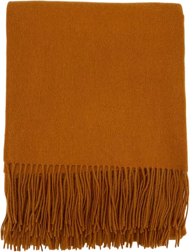 Alashan Cashmere Blend Ripple Finish Woven Throw - Image 2