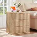 LEYAOYAO 23" Wide Fluted Night Stand by LEYAOYAO-Findtheshiningpointofyourideallife%EF%BC%81