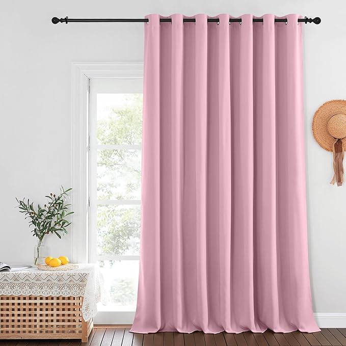 NICETOWN Blackout Patio Curtains 100 x 144 Inches Long by NICETOWN