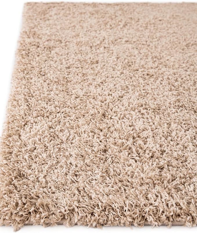 Unique Loom Solid Shag Collection Area Rug - Image 4