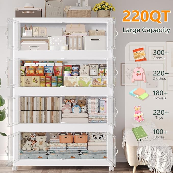 220Gal Stackable Storage Bins - Image 5