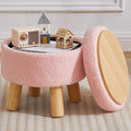 FIMIVIBI Small Foot Stool Ottoman by FIMIVIBI