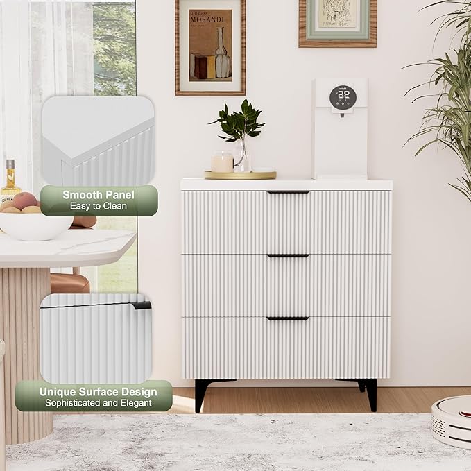 Royal Windsor Fluted Nightstand - Image 5