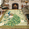 Lahome Peacock Area Rugs 8x10, Soft Washable 8x10 Rugs by Lahome