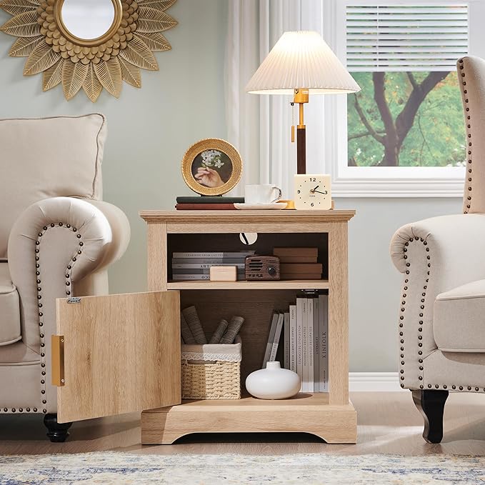 22" Large Fluted Nightstand - Image 5