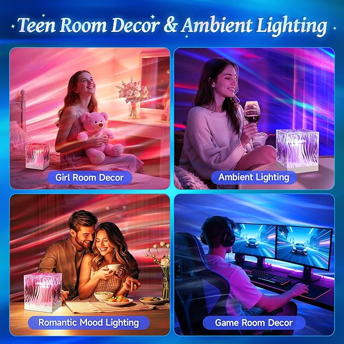 Birthday Gifts for Women Gifts for Teenage Girls Boy Northern Lights Projector - Image 5