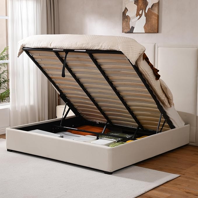 YUHUASHI King Size Bed Frame by YUHUASHI