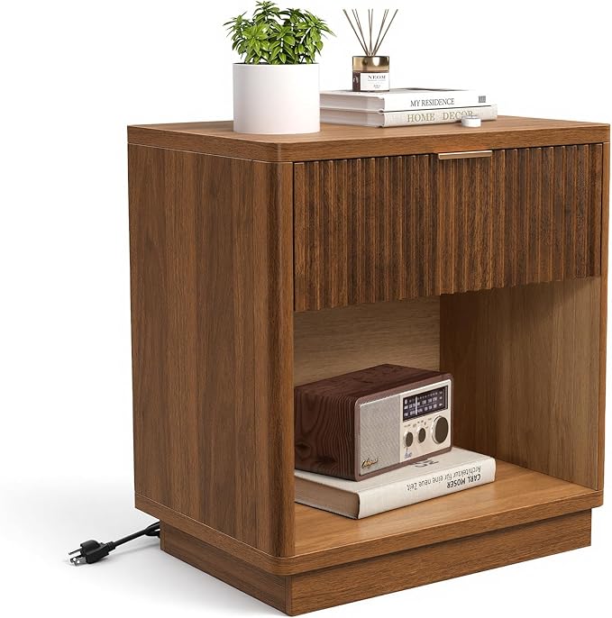 Miereirl Fluted Nightstands by Miereirl