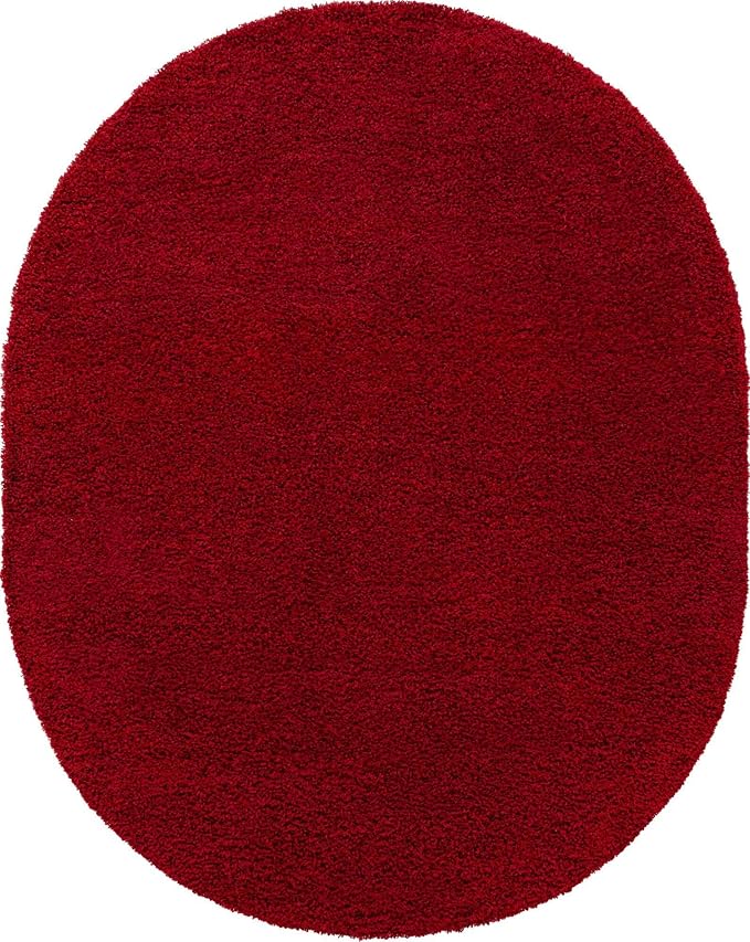 Unique Loom Solid Shag Collection Area Rug - Image 11