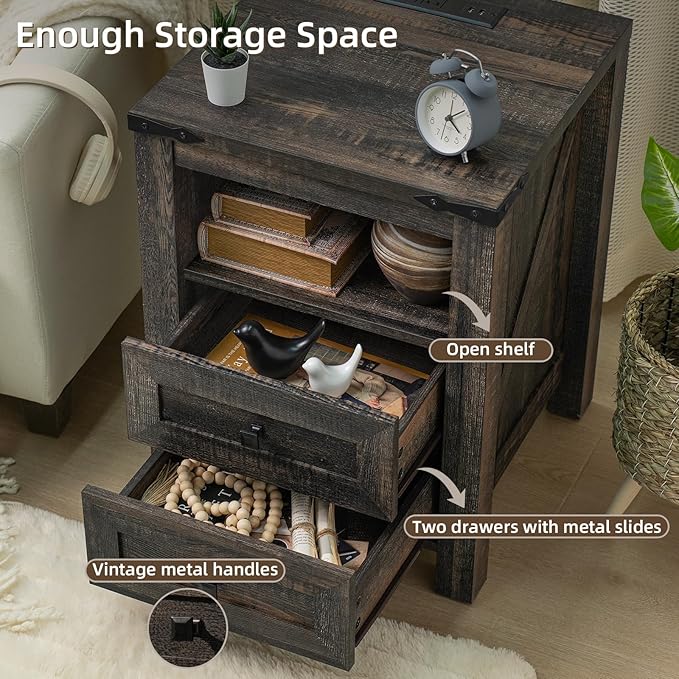 Joaxswe Nightstands Set of 2 - Image 4