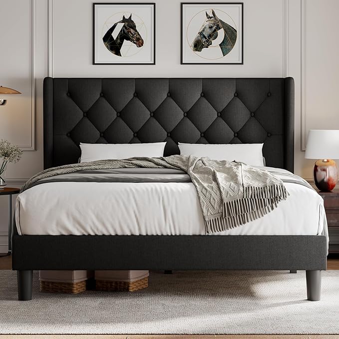iPormis Queen Size Platform Bed Frame - Image 8