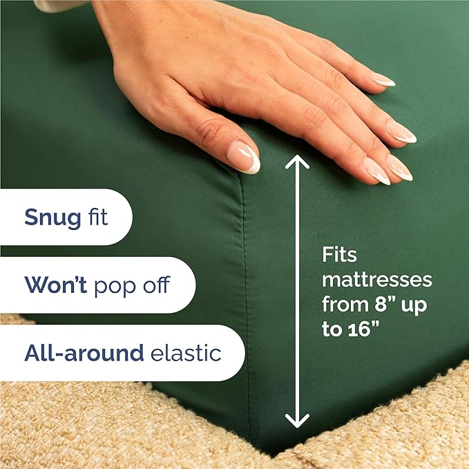 King Size 4 Piece Sheet Set - Image 3