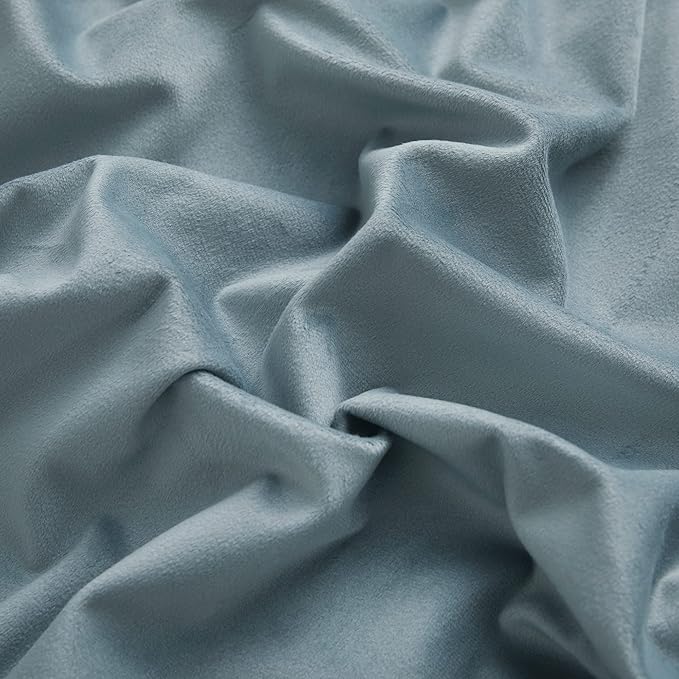 RYB Home Blue Velvet Curtains 96 inches - Image 6
