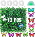 ZHZCJB 10 X 10 in Artificial Grass Wall Panel Backdrop, UV-Anti Greenery by ZHZCJB