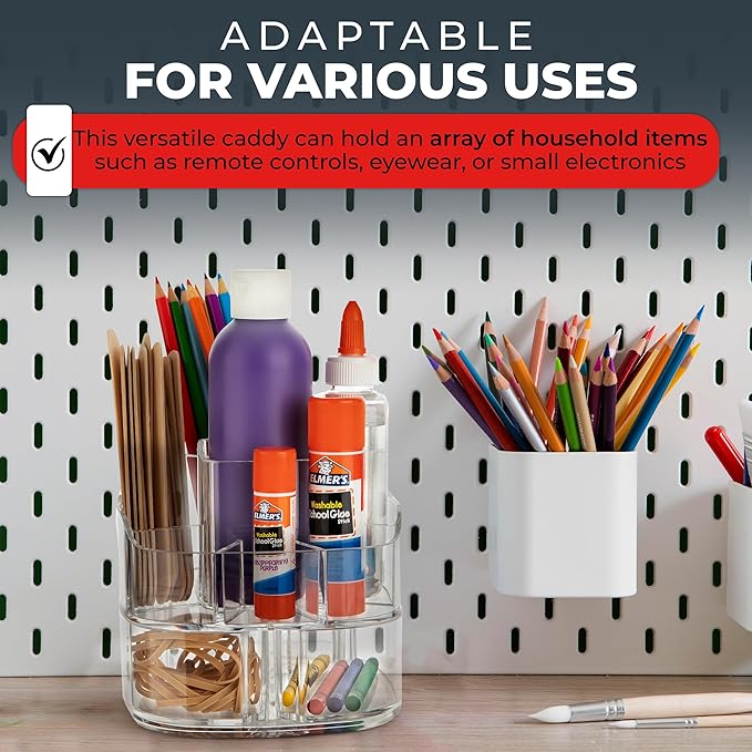 Masirs Small Rotating Makeup Organizer - Image 5