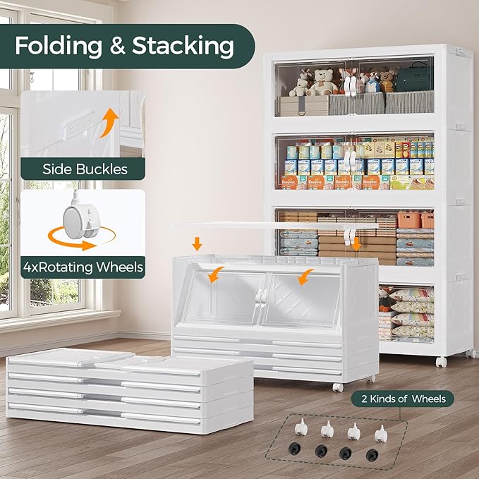 165Gal Stackable Storage Bins - Image 4