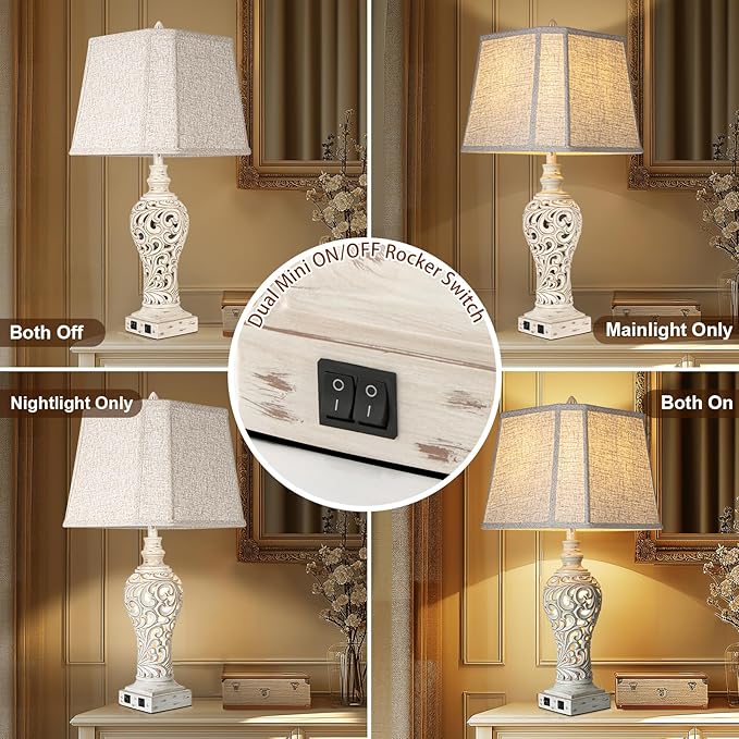 32" Tall Table Lamps Set of 2 - Image 3