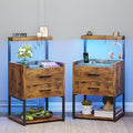 VIAGDO Nightstands Set of 2 by VIAGDO