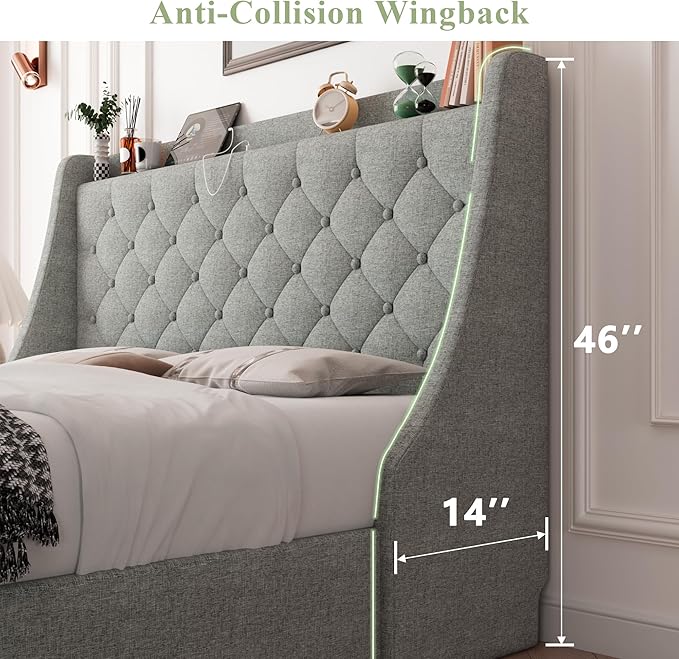 Feonase Queen Size Bed Frame - Image 2