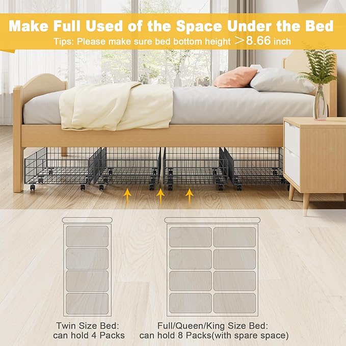 Mr IRONSTONE Under Bed Storage Containers - Image 7