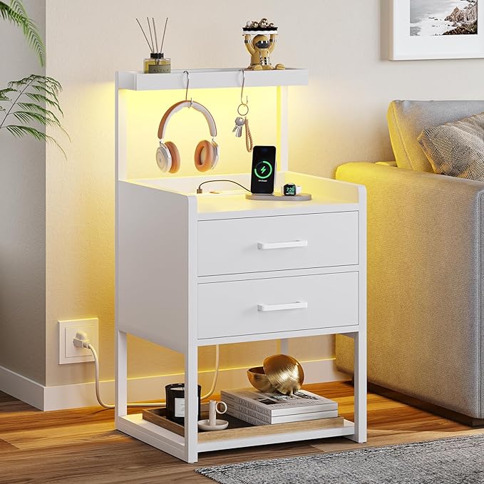 VIAGDO Nightstands Set of 2 - Image 6