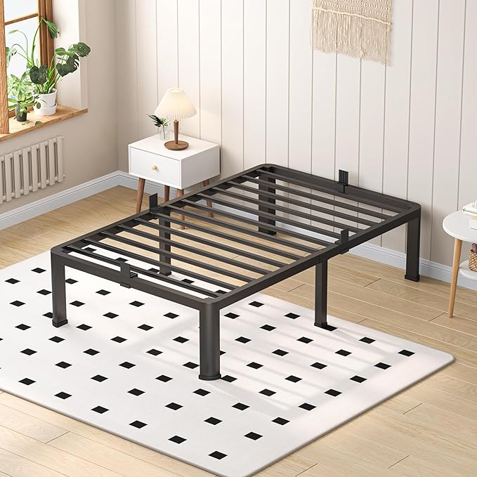 14 Inch Twin XL Heavy Duty 3500 lbs Bed Frame - Image 9