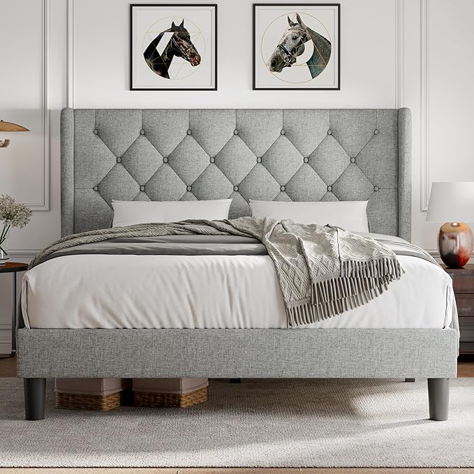 iPormis Full Size Platform Bed Frame - Image 8