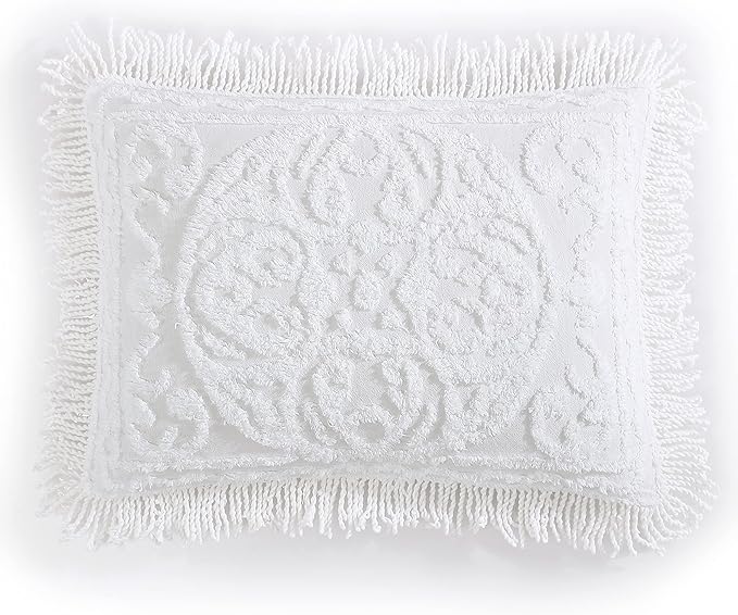 Beatrice Home Fashions Medallion Chenille Bedspread, King Sham by BeatriceHomeFashions
