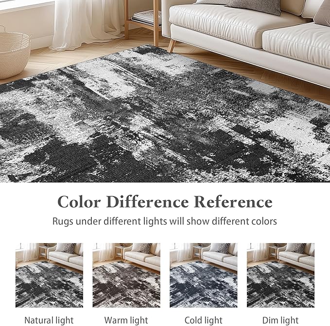 5x7 Area Rug Living Room Rugs - Image 9