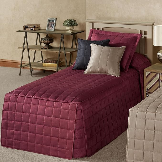 Touch of Class Camden Luxury Bedding | Neutral Claret Color | Classic Fitted by TouchofClass