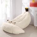 Banana Bean Bag Chair with Ottoman, Floor Sofa Bed with Footrest, Comfy by IEVENW