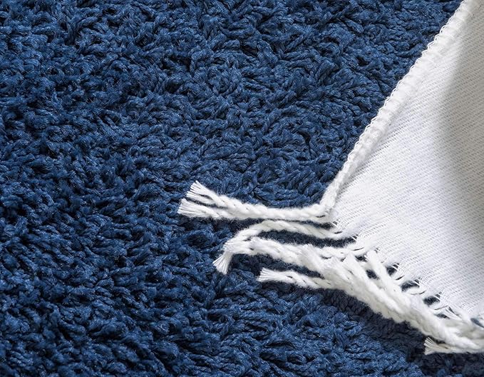 Unique Loom Solid Shag Collection Area Rug - Image 6