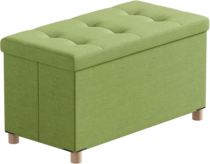 BRIAN & DANY 30 Inches Folding Storage Ottoman Bench, Ottoman by BRIANDANY
