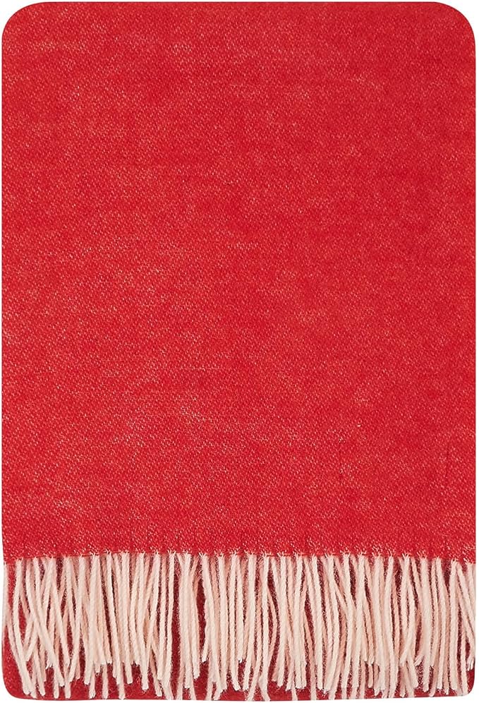 New Zealand Virgin Wool Throw Blanket, Indoor & Outdoor, Soft Blanket by Cozy+Blankets