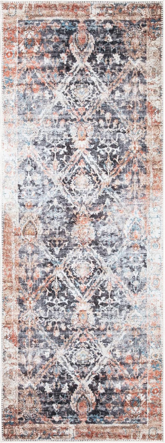 Bloom Rugs Washable Non-Slip 7 ft Runner - Image 3